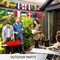 G128 2022 World Cup Bunting Banner | Flag 11 x 7.5 Inch, Full String 40 Feet | LiteWeave Pro Series Printed 150D Poly | String Flag Decor for Fan Club Party, Soccer Events, World Cup Fan Celebration
